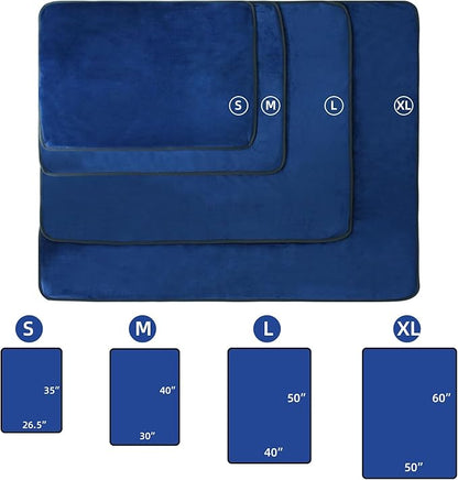 DaysU Waterproof Dog Blanket for Small Dogs 30"x40" Navy