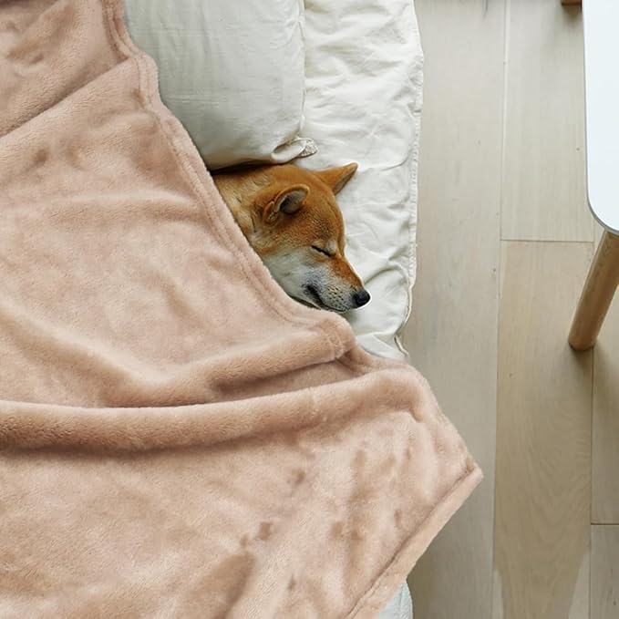 Onarway Dog Blanket Washable for Puppy: 4 Packs Dog Blankets 40”x28”