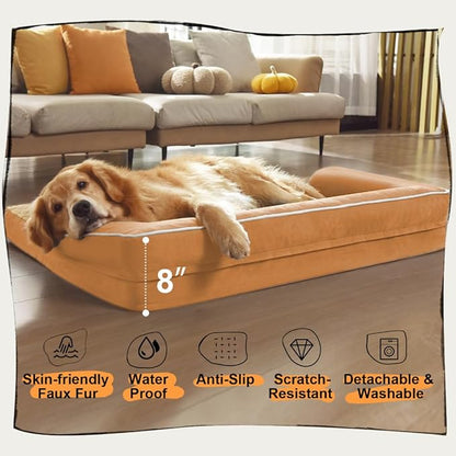 Large Dog Bed Orthopedic Washable