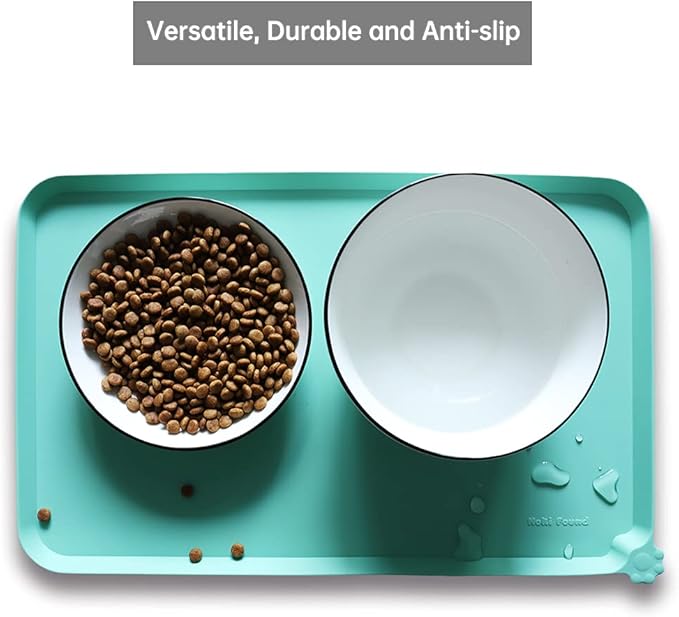 Hoki Found Silicone Pet Food Mats Tray