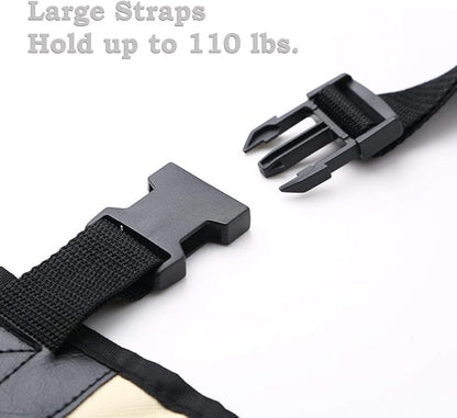 PET MAGASIN Durable Beige Pet Car Seat Cover