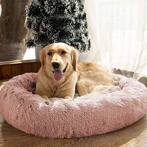 MFOX Calming Dog Bed (L/XL/XXL/XXXL) for Medium and 25/35/55/100lbs