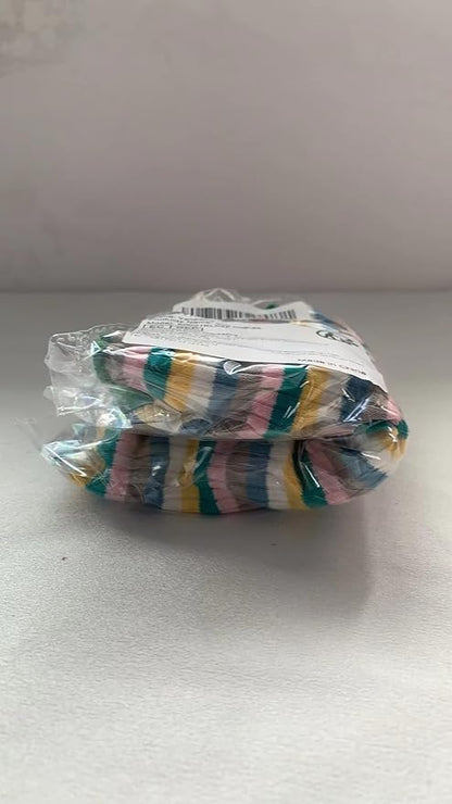 Small Medium Dog Clothes Rainbow Striped Dog Shirts Stretchable Long Sleeve Cat T-Shirt Pet Outfits for Chihuahua Yorkie Teddy (Green Edge