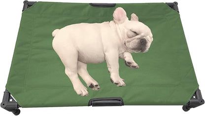 Love&go Elevated Dog Bed with Metal Frame Medium-29.9x19.5x5.5 inch)