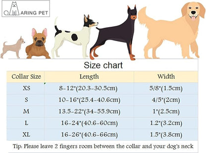 ARING PET Fall Dog Collar-Cute Dog Collar with Bow