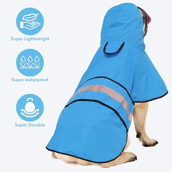 Reflective Dog Rain Coat