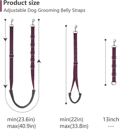 TopLove Dog Grooming Belly Straps Dog Grooming Loops