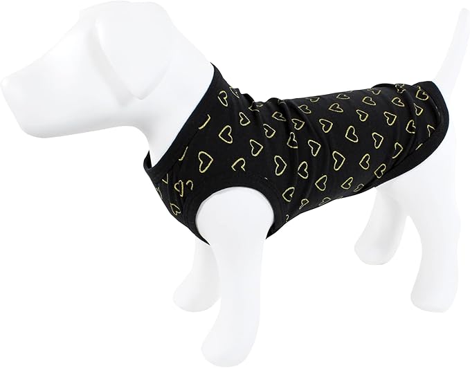 Luvable Friends Dog Pet Dog and Cats Cotton T-Shirts 2pk