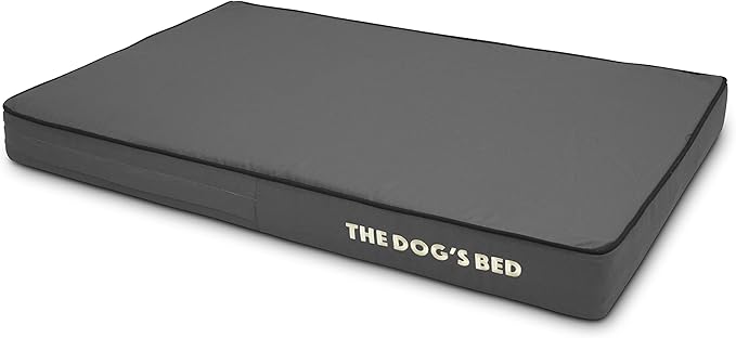The Dog’s Bed Orthopedic Dog Bed Medium Grey/Blue 34x22