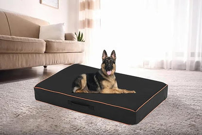 Waterproof Dog Bed Cover Washable, Heavy Duty Durable Oxford Universal Pet Dog Bed Replacement Protector Cover