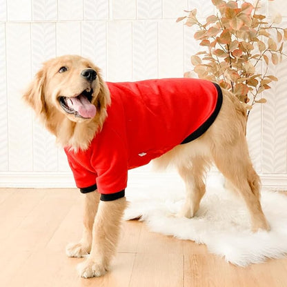 ANIAC Fall Dog Sweater for Large Dog Girl Boy 55-66 LB (6XL, Red)…