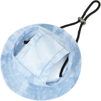 Dog Princess Hat Round Brim