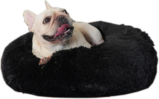 Black Dog Bed Washable 19 inches 10 lbs