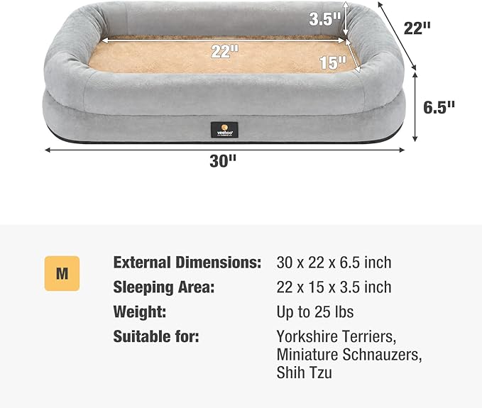 Veehoo Dog Beds for Medium Dogs