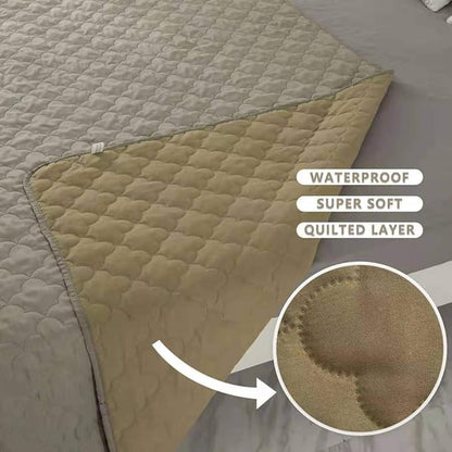 SPXTEX Dog Bed Cover Washable Pee Pads Dog Blankets for Puppy Large Dog Cat 1 Piece（82"x102",Beige）