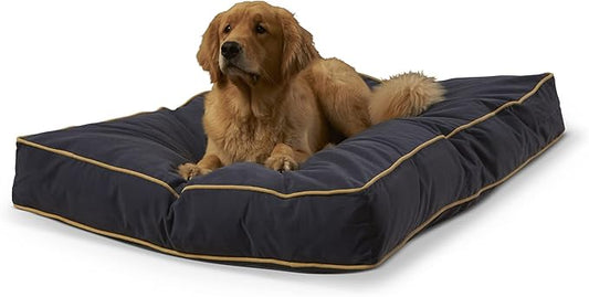 Buster Reversible Rectangle Pillow Style Dog Bed (48 x 36 in.)