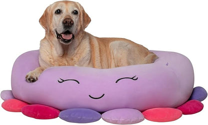 Squishmallows Original 36-Inch Beula The Octopus Pet Bed