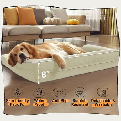 Large Dog Bed Orthopedic Washable
