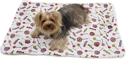 Klippo Dog/Puppy Luxurious Minky & Ultra-Plush Blanket ONE Size (Sweet Candies)