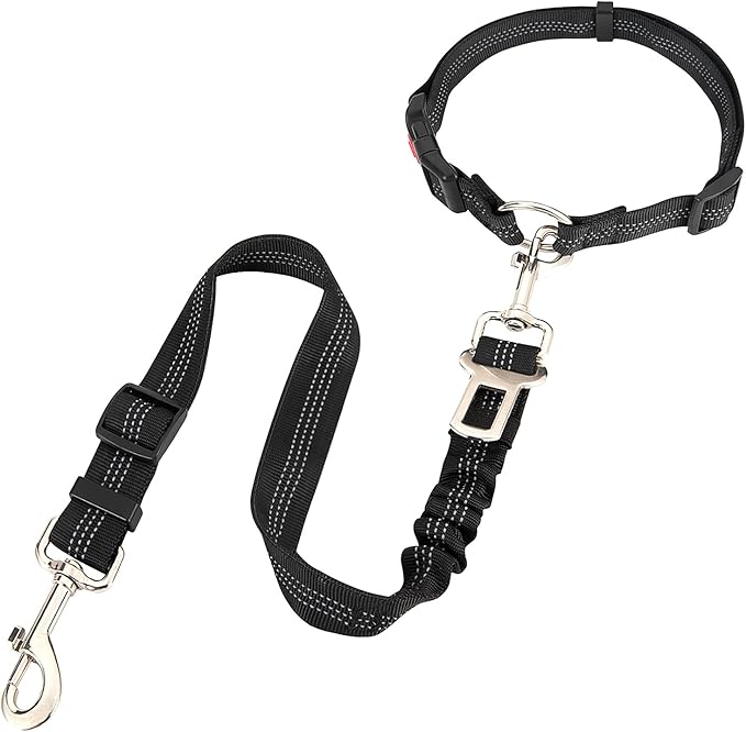Dog Seat Belt 5-in-1 Multi-Functional