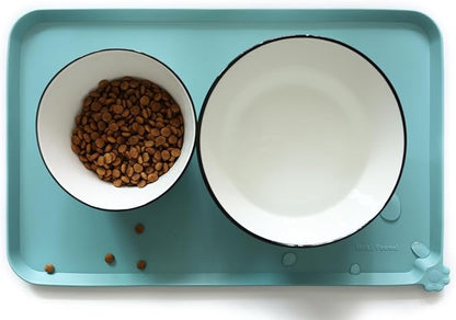 Hoki Found Silicone Pet Food Mats Tray