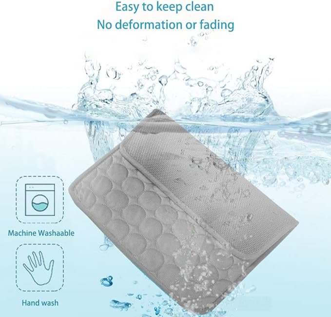 MICROCOSMOS Summer Cooling Mat & Sleeping Pad- Water Absorption Top 59" x 40")