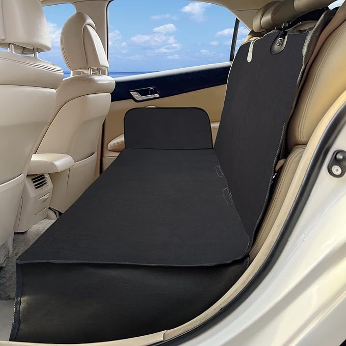 Dog Seat Cover for Back Seat-More Durable Waterproof Backseat Protector