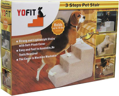 YOFIT Doggy Steps 3 Steps 50 lbs