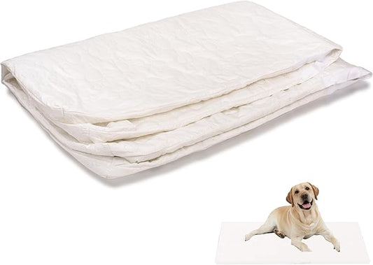 Waterproof Dog Bed Cover Replacement 48x30 Inch - Removable Washable Compatible DIY Pillarcase and Bed Liner Insert Beds Protector 1 Pack