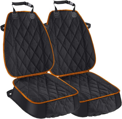 AsFrost Dog Car Seat Cover for Cars SUVs Trucks 600D Oxford 2 Pack