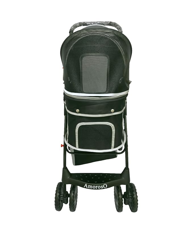 AmorosO 4 Wheels Pet Convenient Stroller