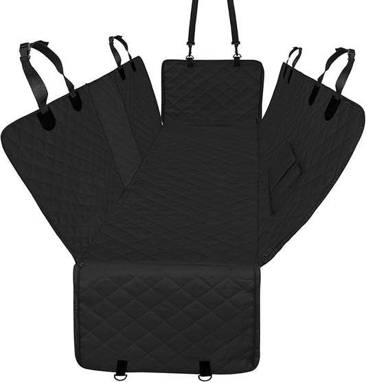 Easy-Going Waterproof Dog Car Seat Cover (53"x59", Black)