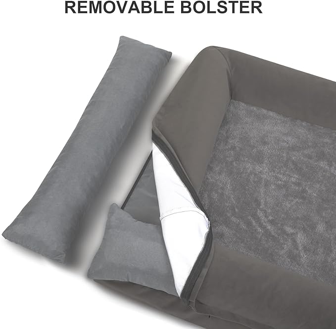 Large Dog Bed 4-Sides Removable