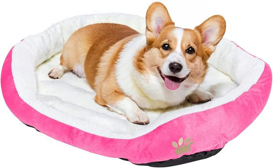 ShellKingdom Medium Dog Bed 35lbs, 23.62 19.68INCH (Hot
