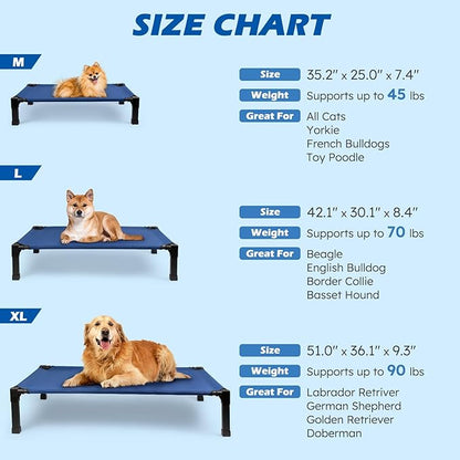 Cooling Elevated Dog Bed