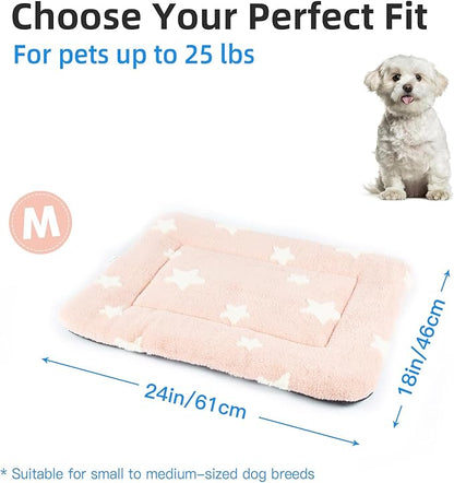 Mora Pets Dog Crate Pad Dog Bed Mat 24 inch 24 x 18