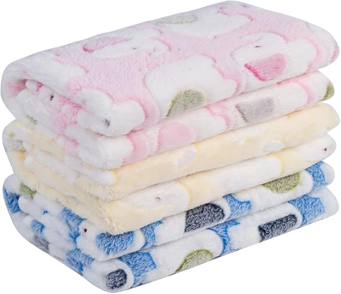 Pet Soft 1 Pack 3 Blankets Dog Blankets Small 3 Pack 3S)