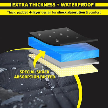 Meadowlark SUV Cargo Liner Dog Seat Covers + Seat Belt