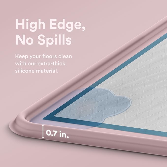 Pee Pad Tray Holder for Dogs 25 x 25 in.