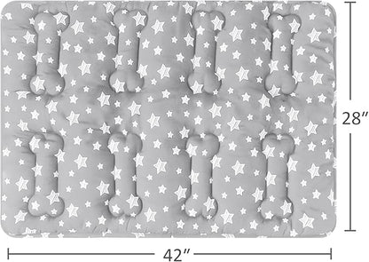 Dog Crate Mat (42" X 28") 2 Pack