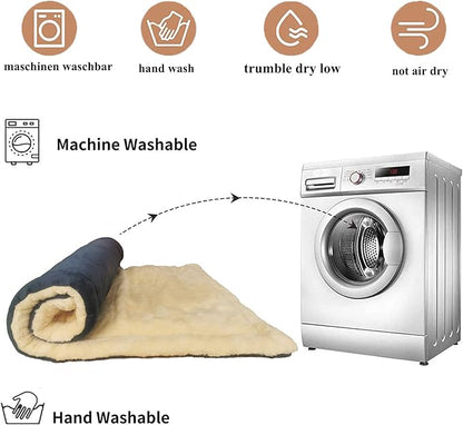 Large Dog Bed Mat 44 Inch Washable Mat Crate Pad