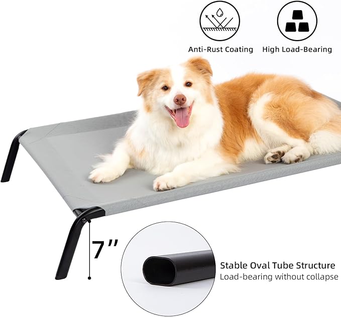 pettycare Elevated Outdoor Dog Bed 48"