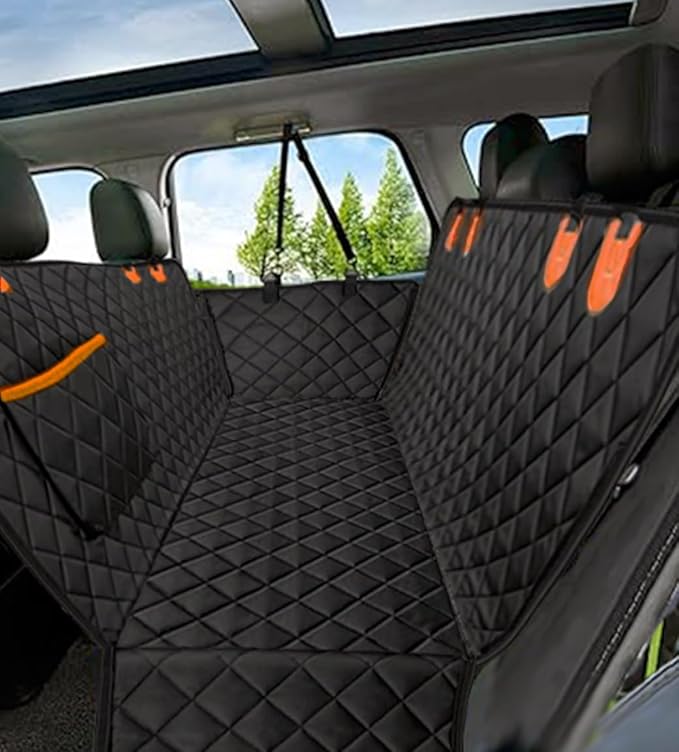 Dog Car Seat Cover with Extender 100% Waterproof