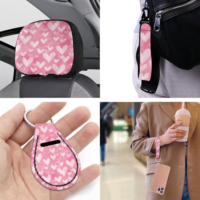 Watercolor Hearts 13 PCS Set Full Set Heart