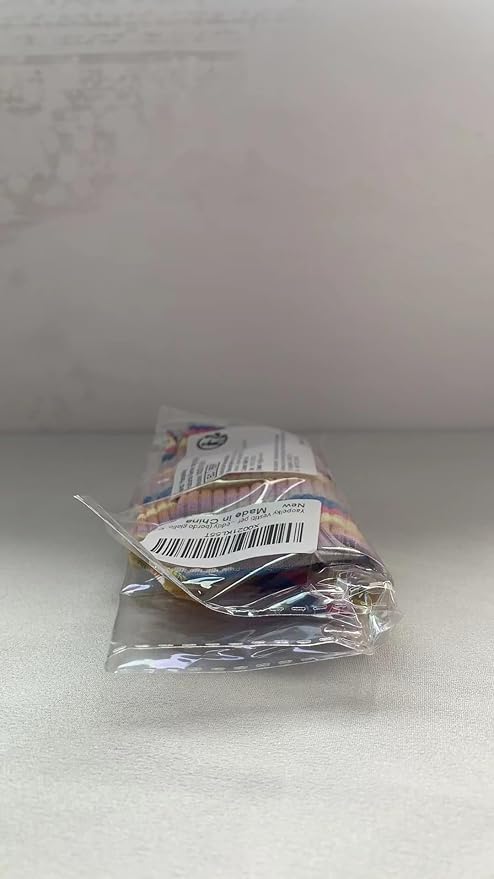 Small Medium Dog Clothes Rainbow Striped Dog Shirts Stretchable Long Sleeve Cat T-Shirt Pet Outfits for Chihuahua Yorkie Teddy (Yellow Edge