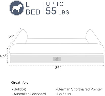 Large Dog Bed 4-Sides Removable