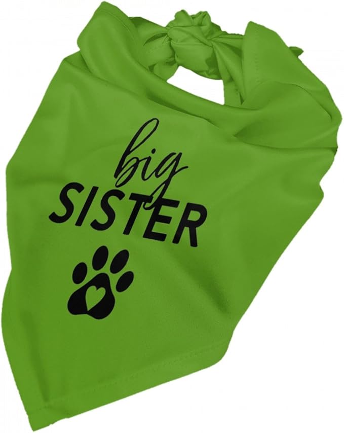 Big Sister Dog Bandana