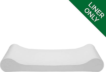 Furhaven Dog Bed Liner Water-Resistant Contour Luxe Lounger Foam Mattress Protector Cover