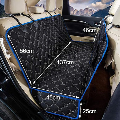 Back Seat Cover for Dogs,Dog Seat Cover for Back Seat, Back Seat Protector for Dog, Non-Slip Bottom Pet Car Seat Cover, Dog Back Seat Cover for Trucks, Suvs, Cars