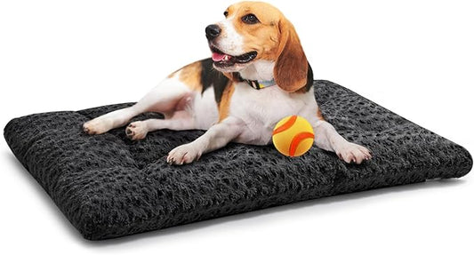 VERZEY Dog Beds Crate Pad Mat for Medium Dogs (30" L 19" W,